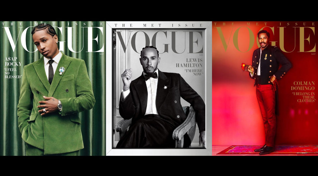 Lewis, Colman & A$AP Showcase Black Dandy Style on Vogue