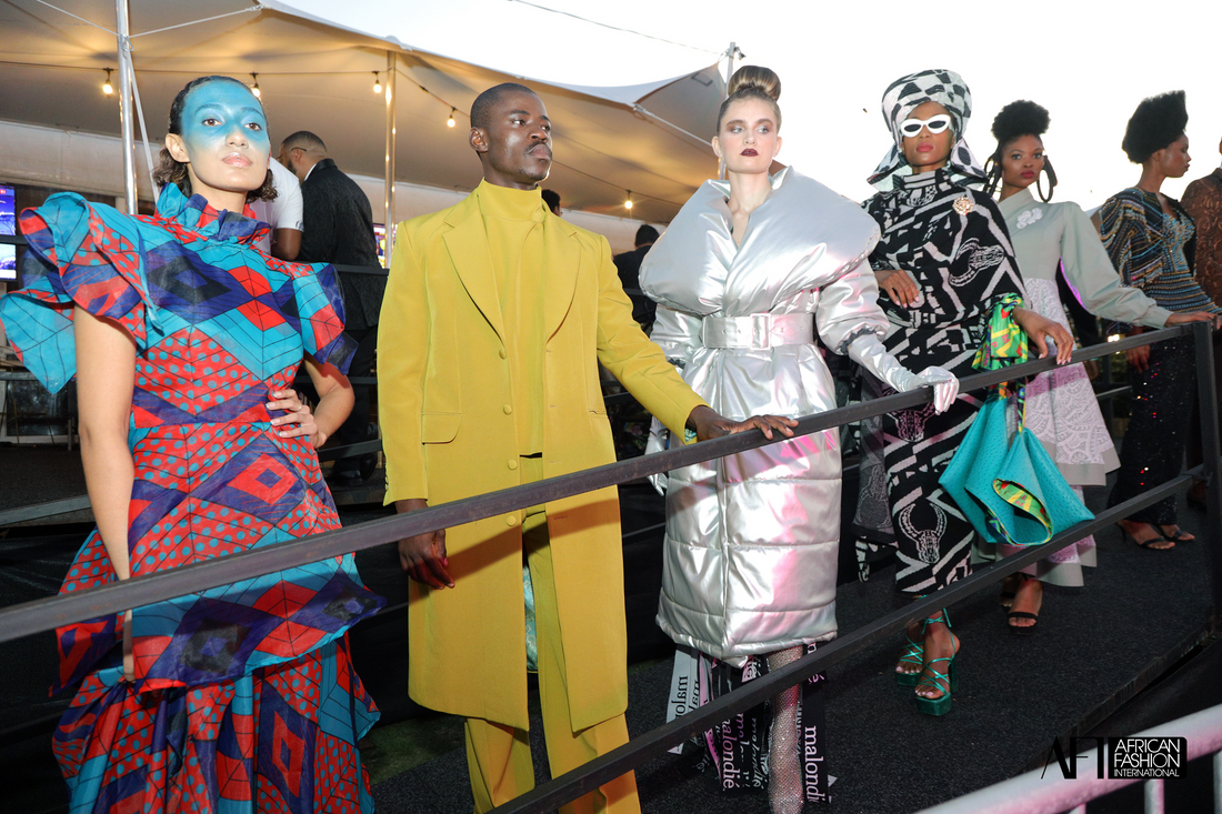 Designs by Masa Mara, K. Moraba & Collective, Malondie, Imprint ZA, Kaylaamiel Creations and Scalo at the AFI Fashion Experience at the Durban July