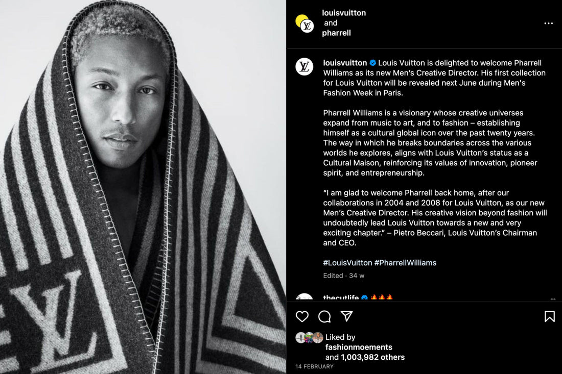 Why Pharrell Williams is the Perfect Successor to Virgil Abloh