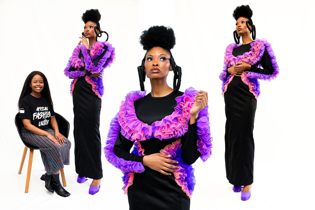 How do you create beauty from waste? Mekhukhu, a fashion brand that uses discarded fabrics, imagines intergalactic plant-life at the Durban July. An interview with AFI Fastrack 2023 Finalist, Botshelo Molete. 